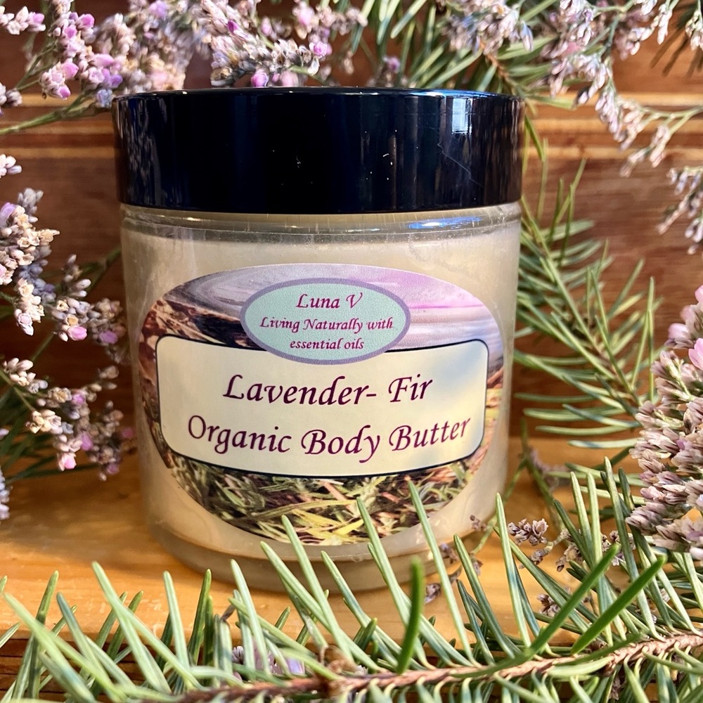 Lavender-Fir Organic Body Butter